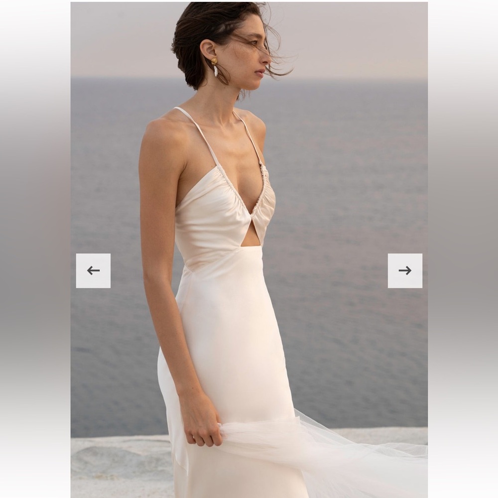 Shona Joy La Lune Ruched Bodice Maxi Dress - US4